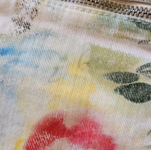 Don't Cry Milan Italian White Art Jeans TG 26 Mod Clivia Low Rise Size 26 Skinny - Picture 6 of 11